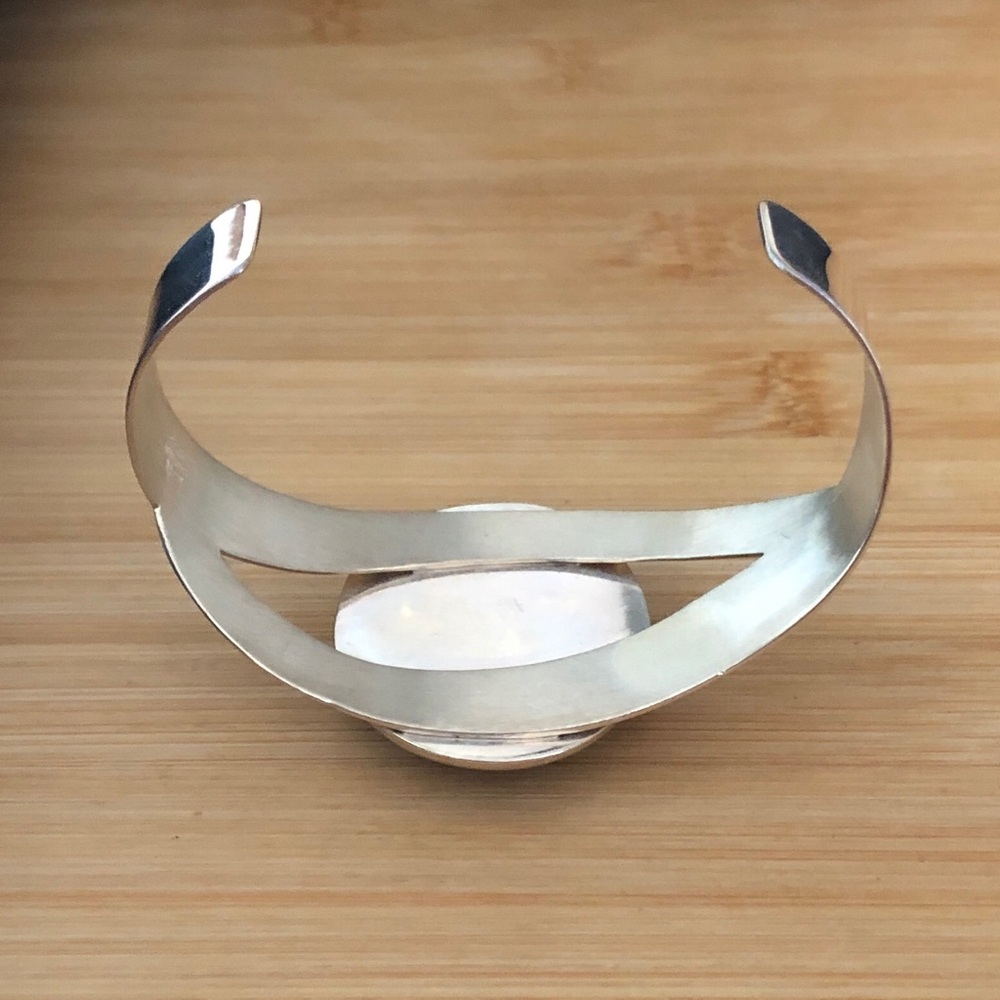 $132 Estate Sterling Cuff marked DTR China  Jay King - Picture 9 of 10